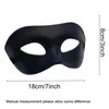 Kobiet Man Gentleman Masquerade Mask Mask Mask Mask Halloween Party Cosplay Cosplay Dekoracja ślubna Przyprawy Pół twarzy Maski RRB15569