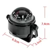 Outdoor Gadgets Sea Marine Electronic Digital Compass Boat Car Truck Caravan Black Multifunctional Accessories Equipme Q1f42531