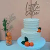 Forniture festive Topper per torta a tema Little Cutie per il compleanno del bambino Baby Boy Girl Decor Doccia CakeTopper