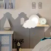 Vägglampor nordiska led e27 lampa macarons moln sovrum läser hängande barn rum belysning