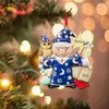 Ornamentos pendurados no Natal decoração de árvore de Natal pingentes de Natal DIY Presentes personalizados para amigos da família X-Mas Decoração de casa