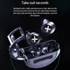 Metal Body Wireless In-Ear Bluetooth oortelefoons JX60 TWS Gaming Headset Digitale display 5.3 Ruisonderdrukkende hoofdtelefoon met microfoon