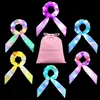 Migające włosy warkocze Neon Light Up Bow Scrunchies for Girl