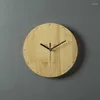 Настенные часы деревянные часы современный северный стиль дизайна
