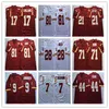 Ws American College Football Wear Maglia da calcio vintage da uomo Sean Taylor Sonny Jurgensen Russ Grimm Sam Huff Sammy Baugh Joe Theismann Art M