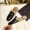 Casual Shoes Smoking Slipper Slipers Slides Fur Designer Slides Leather Star Fashion Luxe Mens