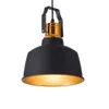 LED -pendelljus vintage loft e27 hänglampa och 12W lampor aluminium matlampa trä hängande belysning