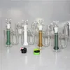 Grubość 14 mm szklana popiół Percolator Water Bong Paling Water Rure do Hookahs Bongs Ashcacher