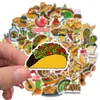 50pcs Mexican Music Stickers Pack for Water Bottle ordinateur portable Skateboard Motorcycle étanche décalant 2087986