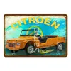 Classic SUV Car Jeep Racing Metal Painting Tin Signs Vintage Metal Poster Decorative Plate Garage Home Wall Decoration Size 30X20C5369188