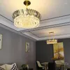 Chandeliers Modern Lighting Chandelier Luxury Crystal Lamp For Living Room Dining Gold Led Luster Light