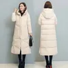 Women's Trench Coats SWREDMI Woman Winter Hooded Oversized 4XL Warm Parkas Casual Loose Jacket Female Outwear High Street