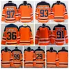 KOB 2022 Reverse rétro 97 Connor McDavid Hockey Jerseys 99 Wayne Gretzky 29 Leon Draisaitl 93 Ryan Nugent-Hopkins 91 Evander Kane 36 Jack C