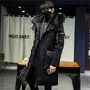 Masculino de casaco de inverno de parkas de parkas, seção de roupas grossas e quentes parka 220919