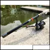 Spinning Rods 1.8-3.6M Telescopic Fishing Rod Combo Reel Set Carp Kit 220226 Drop Delivery 2021 Sports Outdoors Xjfshop Otb1S
