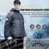Heren Down Parkas Outdoor Sport Tactical Military Jacket Winter Heren Doek Outerwear jas voor kamperen Wandelen 220919