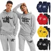 Męskie dresy miłośnik bluzy z kapturem Tracksuit Drukowanie królowej king para bluza plus wielkości ubrania z kapturem Kobiety dwupoziomowe zestaw 220919