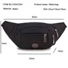 Yorai Nylon Waterproof Black Army Green Midja Packing Men Women Fanny Pack Bum Bags Hip Money Belt Travel för mobiltelefonväska J220705