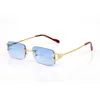 10A High Quality Business Sunglasses Mens Designer Eyeglasses Optical Frame Women C-shaped Decoration Simple Style Anti-blue Light Uv Fashion Brand Lens