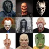 Máscaras de festa 9 Estilos de máscara de Halloween Cosplay Masquerade Carnaval Maschera liderado por adultos