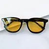 Sonnenbrille Yuumi Lang Frauen Mann Designer Waren Sommer Cat Eye Sonnenbrille Übergroße Fahrer Jennie Brille UV4008122073