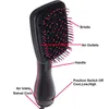 Bigoudis Lisseurs Sèche-cheveux Brosse à Air Styler et Volumateur Lisseur Cheveux Bigoudi Peigne Rouleau Une Étape Électrique Io7372988