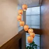 펜던트 램프 현대 조명 LED E27 빈티지 로프트 샹들리에 침실 식당 엘 로비 매달려 주방 라이트 avize