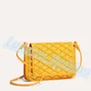 WOC clutch Schoudertas Luxurys dames heren portemonnee mini tote bags pakket klassiek Leren handtas envelop crossBody messenger handtassen pochette Designers tassen