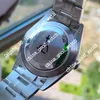 41MM Black Dial Watches Super BPF Factory Watch Classic Automatic Movement 904L Steel Case Strap BP Luminous Sapphire Dive Mens Wristwatches With Gift plastic Box