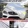 Car Covers Full Car Cover 210T Waterproof Sunscreen Dustproof Car Case Cover WReflective Strips Universal For Suv sedan J2209076634198