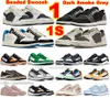 1S Low Dark Smoke Grey Basketball Shoes 1 Beaded Reverse Mocha Pine Green Gold Toe Gym Red white Atmosphere darks Fragment Golf Royal Toe Mens Womens Sneakers Srainers