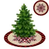 Weihnachtsdekorationen Baumrockröcke Ornamente Schneemann Santa Claus Teppichtür Matte Xmas Dekor Jahr Dekoration Navidad 5z