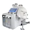 Hydra microdermabrasion 7 in 1 Oxigen Hedro Jet Peel H2O2 Oxygen Facial Grermabrasion مع قناع LED