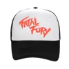 Masques de fête jeu KOF roi des combattants fureur fatale Cosplay Costume Terry Bogard Coser coton casquette chapeau pour hommes