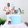 Festliche Lieferungen Weihnachten Kuchen Topper Geburtstag Party Dekor Kinder Frohe Für Zuhause 2022 Noel Ornament Jahr