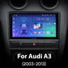 자동차 비디오 멀티미디어 비디오 플레이어 Car-Radio GPS Android Bluetooth Wi-Fi 리어 뷰 카메라 MirrorLink334a가있는 Audi A3 용 Android