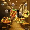 Direct supply window hanging lights Christmas decoration shop atmosphere scene layout festival LED sucker decorative lights