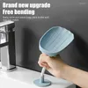 Soap Dishes Dish Box Holder Drain Rack Toalett Perforerad Freestanding Sug Cup Travel Badrum Tillbehör