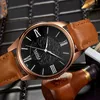 Wristwatches Relogio Masculino 2022 YAZOLE Top Mens Watches Fashion Business Men's Watch Men Leather Clock Erkek Kol Saati