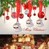 Christmas Decorations Car Pendant Printing Decoration DIY Sublimation Heat Transfer Love Bell Home Decor Holly Garland for Tree RRE14316