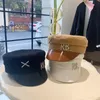 Boinas Boinas USPOP Mujeres Sombreros Crystal Baker Boy Hat Lana Sboy Caps Mujer Plana Militray Visor SXL 220920