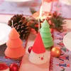 Candles Christmas Tree Silicone Mold Scented Candle Mould Craft Supplies Home Decor 220919