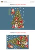 Wall Stickers Christmas Gift Santa 2023 Year Xmas Tree Window Decoration Elk Snowflake Glass Merry 220919