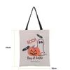 6 Style duże torby na halloween imprezę na płótnie sztuczka lub Treat torebka kreatywna festiwal pająka torba na prezent dla dzieci GWE14278