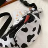 Women Milk Cow Print Bag Bag Fanny Pouch Pouch Sport Belt Crossbody Crossbody ContaNER Bashdens