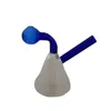 Hookahs glazen olie -brander Water Bongs Glas 4 stijlen Oliebrander Pijpen Dikke kleurrijke kleine Bubbler Bong Mini Dab Rigs voor roken