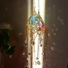 Novità Articoli Sun catcher lampadario di cristallo illuminatore arcobaleno appeso campanelli eolici decorazione del giardino di casa GWB15586