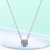 Vrouwen S925 Zilveren kettingen Dream Catcher Hollow Galaxy Designer ketting met doos