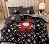 Brand Lxv Bedding Supplies Home Textiles Sheet Sets Printed Letter Ptterns