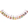 Party Decoration Happy Birthday Po Banner 1st 16 18 21 30 40 50 60 Anniversary Decor Kids Adult Bunting Garlands